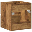 vidaXL Fürdőszoba Székény Antik Fa 41 x 38,5 x 45 cm Szerelt Fa