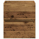 vidaXL Fürdőszoba Székény Antik Fa 41 x 38,5 x 45 cm Szerelt Fa