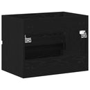vidaXL Fürdőszoba Székény Fekete Tölgy 60 x 38,5 x 45 cm Szerelt Fa