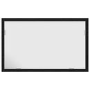 vidaXL fekete tölgy fürdőszoba tükör LED világítással 60x8,5x37 cm