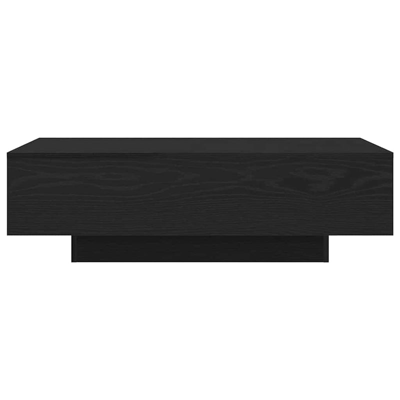 vidaXL Dohányzóasztal Musta tammi 100 x 49.5 x 31 cm Faanyag