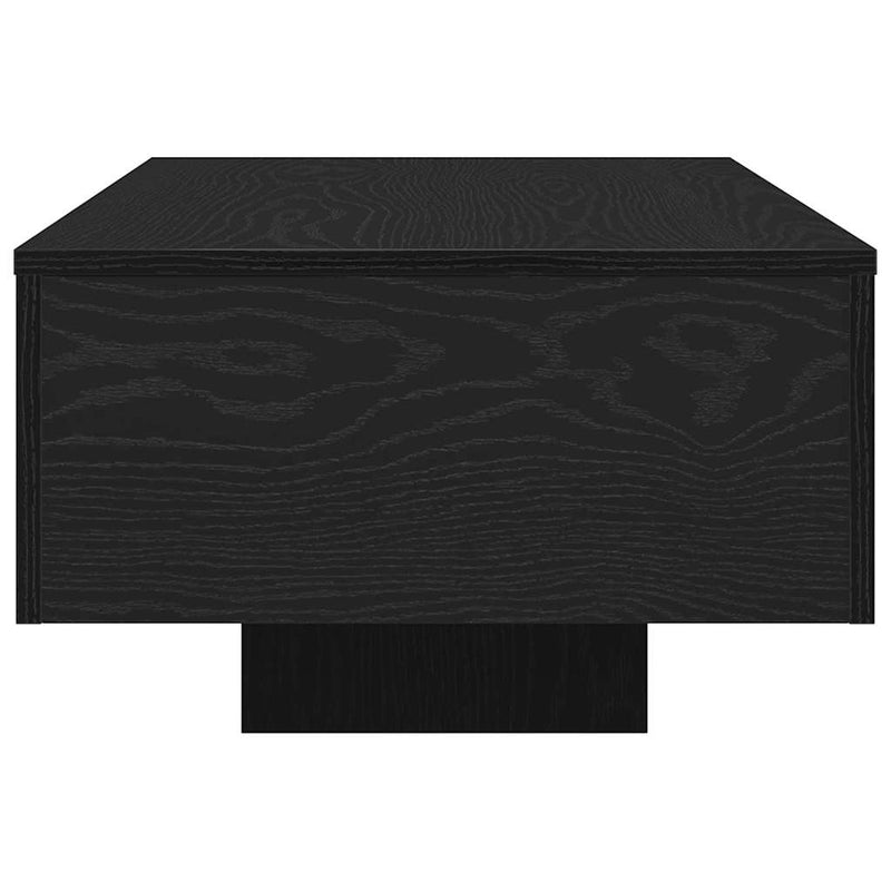 vidaXL Dohányzóasztal Musta tammi 100 x 49.5 x 31 cm Faanyag