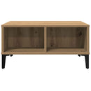 vidaXL Dohányzóasztal Artisan tölgy 60 x 60 x 30 cm