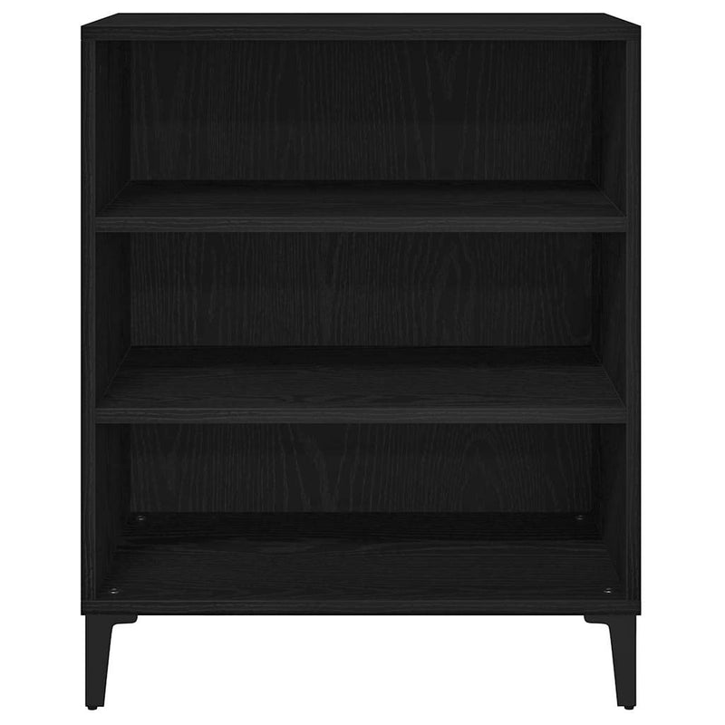 vidaXL Széf Musta tammi 57 x 35 x 70 cm Faanyag
