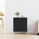 vidaXL Széf Fekete tölgy 60 x 35 x 70 cm Faanyag