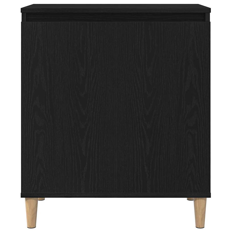 vidaXL Széf Fekete 60 x 35 x 70 cm Faanyag
