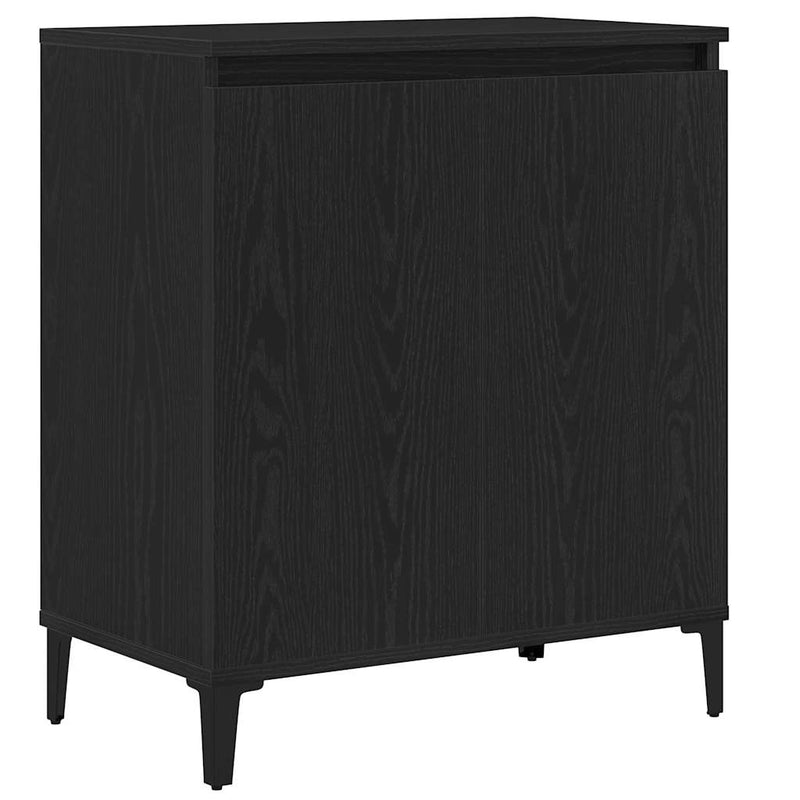vidaXL Széf Fekete 60 x 35 x 70 cm Faanyag