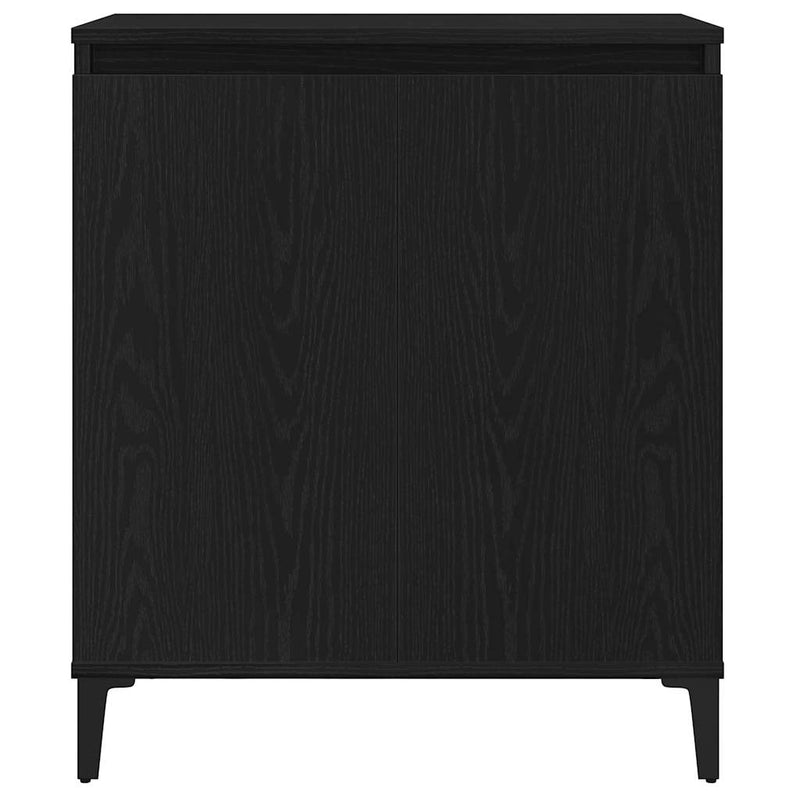 vidaXL Széf Fekete 60 x 35 x 70 cm Faanyag