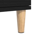 vidaXL Széf fiókkal Fekete tölgy 60 x 35 x 70 cm Faanyag