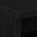 vidaXL Éjjeliszekrény 2 pcs Musta tammi 40 x 40 x 50 cm Faanyag