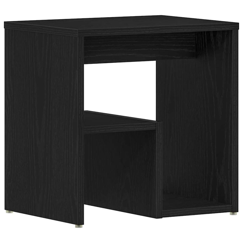vidaXL Éjjeliszekrény Musta tammi 40 x 30 x 40 cm Faanyag