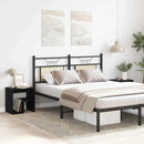 vidaXL Éjjeliszekrény 2 pcs Musta tammi 40 x 30 x 40 cm Faanyag