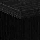 vidaXL Éjjeliszekrény Musta tammi 35 x 35 x 55 cm Faanyag
