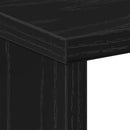 vidaXL Éjjeliszekrény 2 pcs Fekete tölgy 50 x 30 x 51,5 cm Faanyag