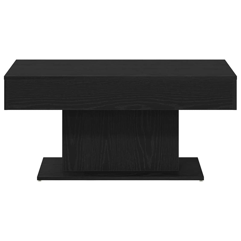 vidaXL Dohányzóasztal Musta tammi 96 x 50 x 45 cm Faanyag