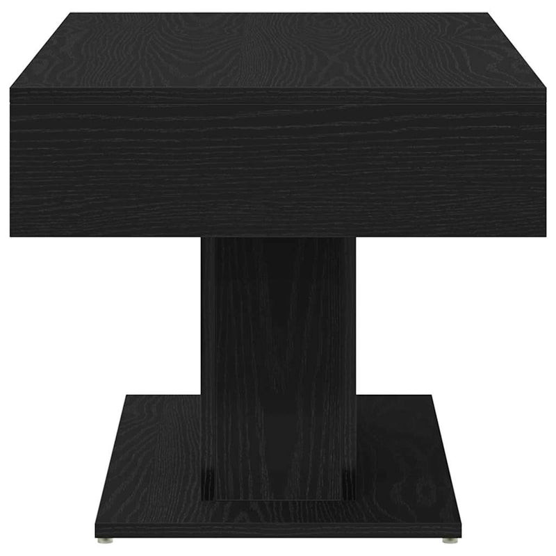 vidaXL Dohányzóasztal Musta tammi 96 x 50 x 45 cm Faanyag