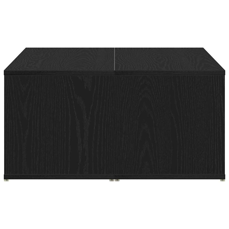 vidaXL Dohányzóasztal Musta tammi 90 x 67 x 33 cm Faanyag