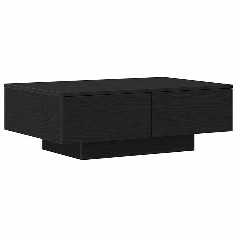 vidaXL Dohányzóasztal Musta tammi 90 x 60 x 31 cm Faanyag