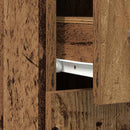 vidaXL Patikárius szekrény Régi fa 20 x 45.5 x 60 cm Faanyag