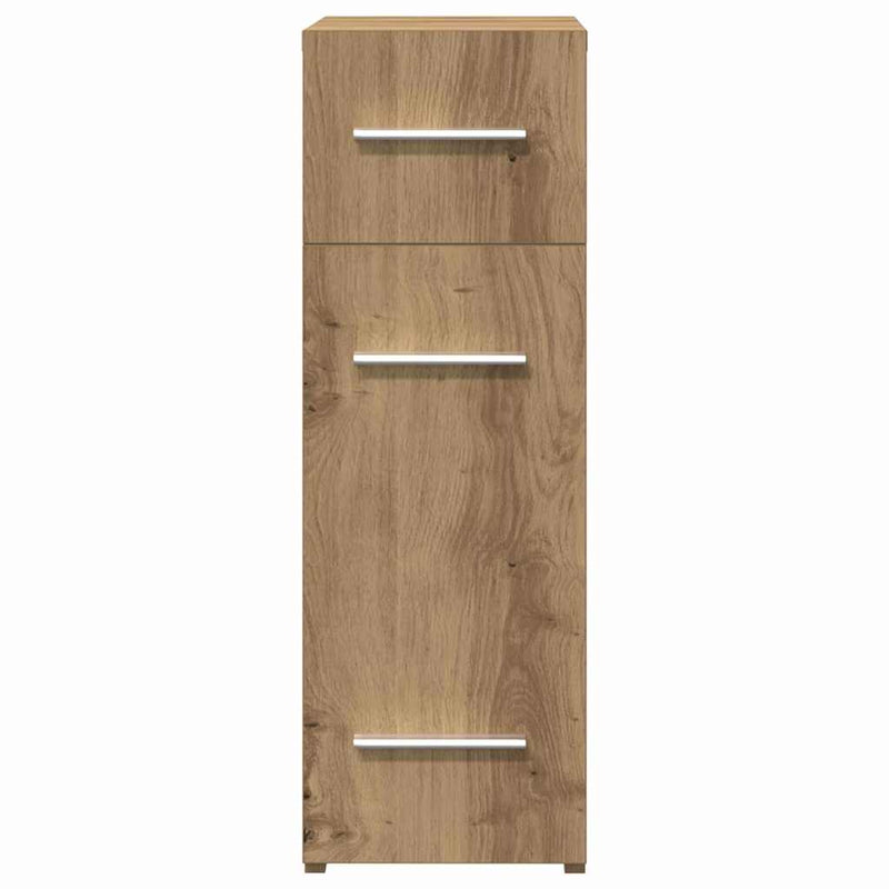 vidaXL Patikárius szekrény kézműves tölgy 20 x 45.5 x 60 cm Faanyag