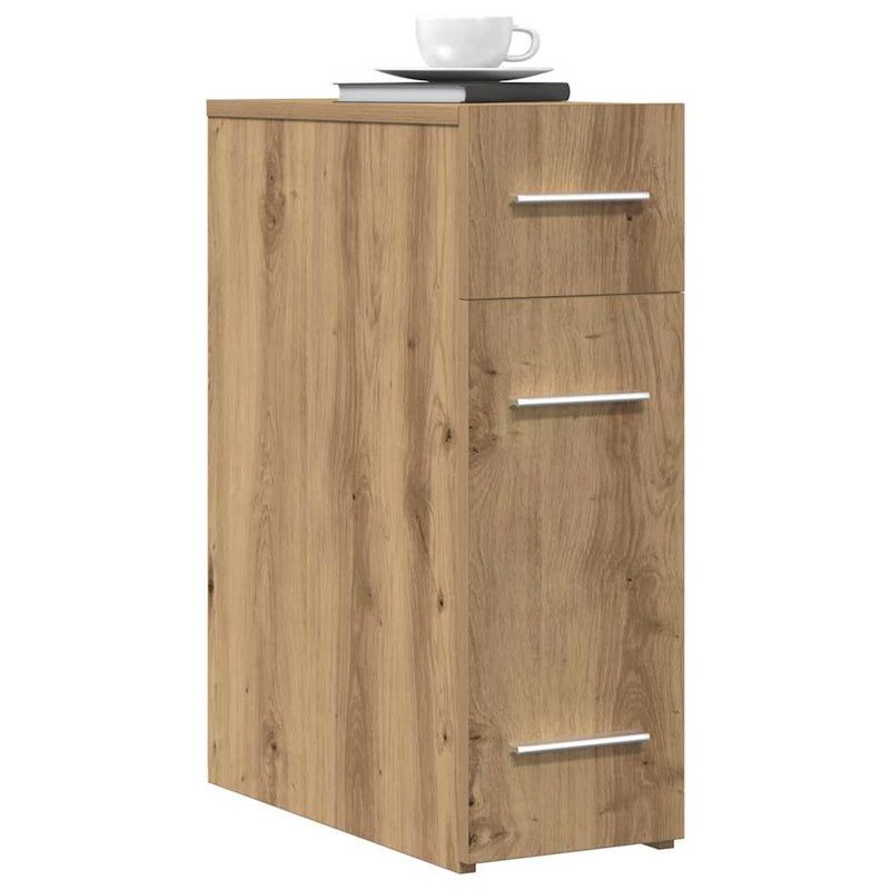 vidaXL Patikárius szekrény kézműves tölgy 20 x 45.5 x 60 cm Faanyag