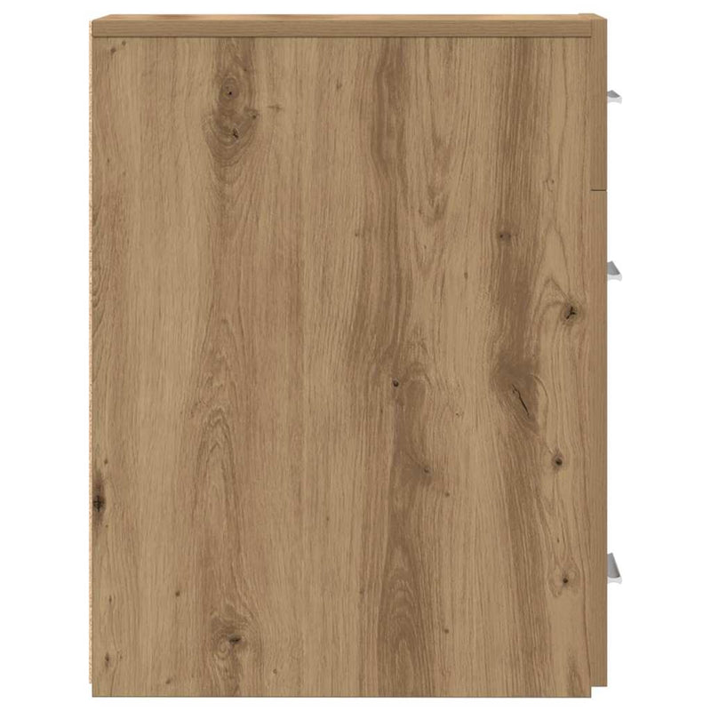 vidaXL Patikárius szekrény kézműves tölgy 20 x 45.5 x 60 cm Faanyag