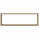 vidaXL Falpolcok polcokkal 4 pcs Művészi tölgy 80 x 15 x 26 cm Faanyag