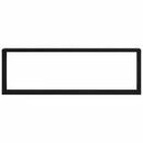 vidaXL Fali Polc polcokkal 2 pcs Fekete tölgy 80 x 15 x 26 cm Faanyag