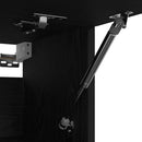 vidaXL Ruhásszekrény fiókkal Fekete tölgy 100 x 32,5 x 35 cm Faanyag