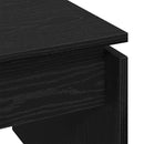 vidaXL Dohányzóasztal Fekete tölgy 68 x 50 x 38 cm Faanyag