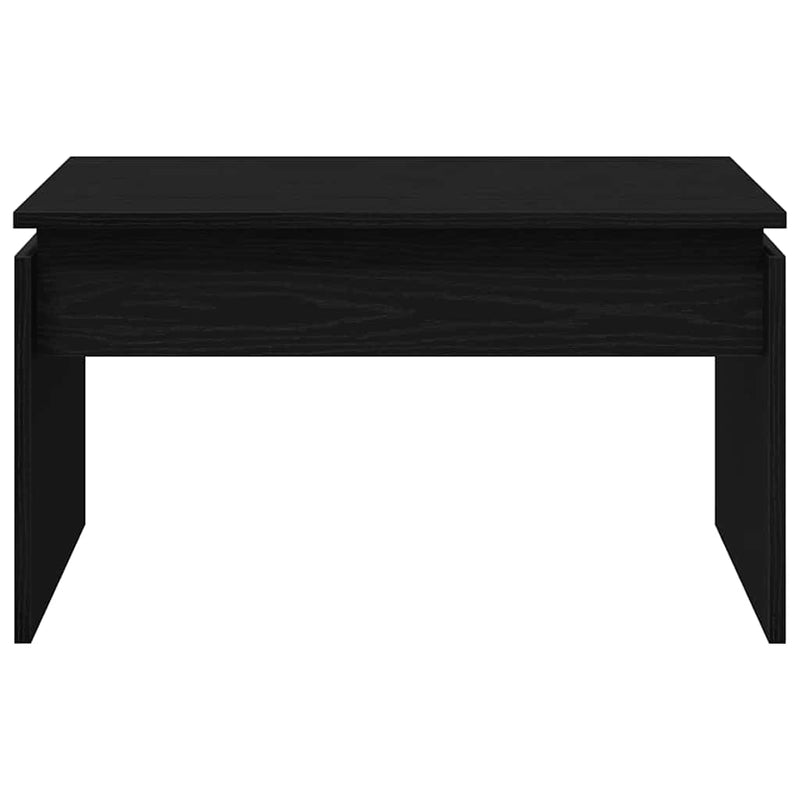 vidaXL Dohányzóasztal Fekete tölgy 68 x 38 x 50 cm Faanyag