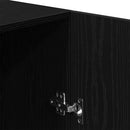 vidaXL Mosógép Szekrény tárolóval Fekete tölgy 70,5 x 71,5 x 91,5 cm