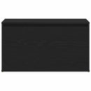 vidaXL Előtér pad fiókkal Fekete tölgy 80 x 40 x 45 cm Faanyag