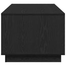 vidaXL Dohányzóasztal Fekete tölgy 102 x 55 x 43 cm Faanyag