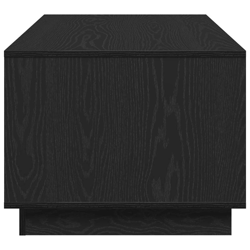 vidaXL Dohányzóasztal Musta tammi 102 x 55 x 43 cm Faanyag