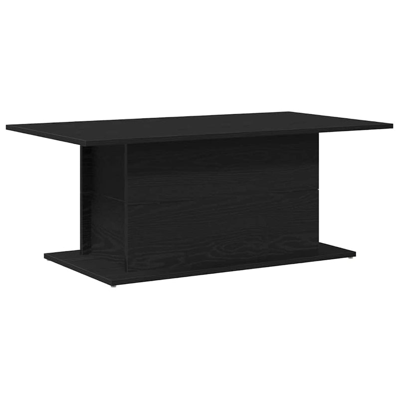 vidaXL Dohányzóasztal Musta tammi 102 x 55.5 x 40 cm Faanyag