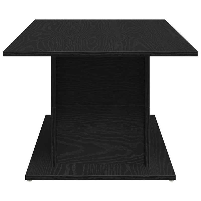 vidaXL Dohányzóasztal Musta tammi 102 x 55.5 x 40 cm Faanyag
