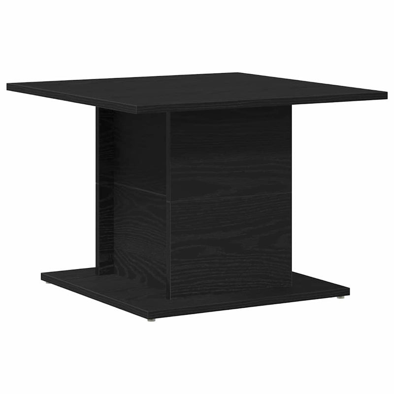vidaXL Dohányzóasztal Musta tammi 55.5 x 55.5 x 40 cm Faanyag
