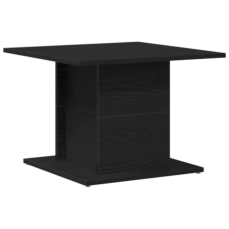 vidaXL Dohányzóasztal Musta tammi 55.5 x 55.5 x 40 cm Faanyag
