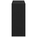 vidaXL Könyvespolc 2 pcs Fekete tölgy 80 x 30 x 72 cm Faanyag