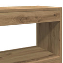 vidaXL Könyvszekrény 2 szintes 100 x 30 x 72 cm Szerelt Fa