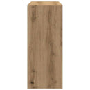 vidaXL Könyvszekrény kézműves tölgy 100 x 30 x 72 cm Faanyag