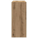 vidaXL Könyvszekrény 2 szintes 100 x 30 x 72 cm Szerelt Fa