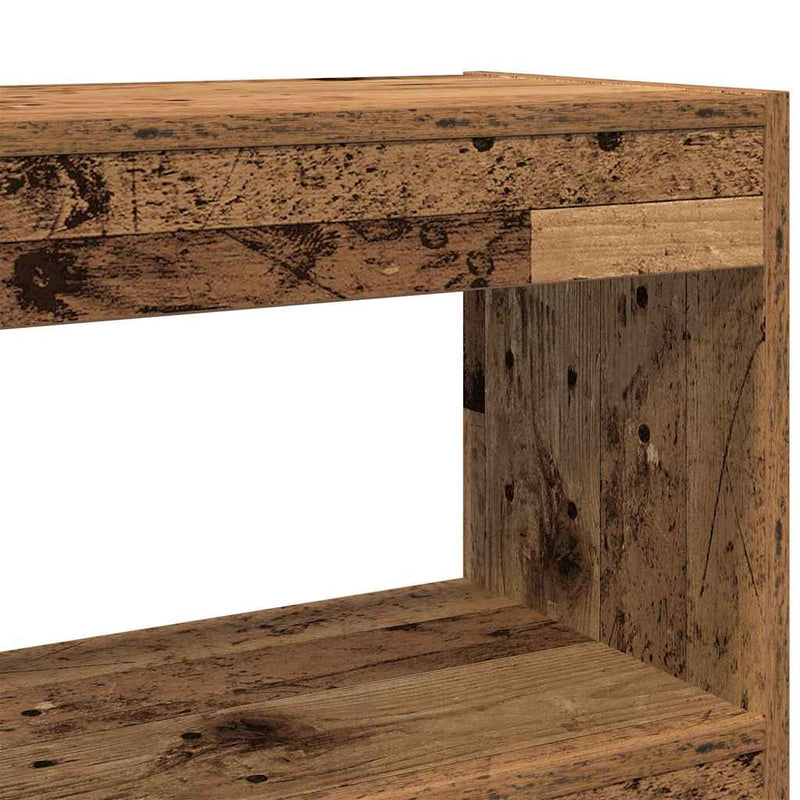 vidaXL Könyvespolc Régi fa 100 x 30 x 103 cm Faanyag