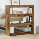 vidaXL Könyvespolc Régi fa 100 x 30 x 103 cm Faanyag