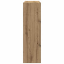 vidaXL Könyvespolc kézműves tölgy 100 x 30 x 103 cm Faanyag