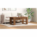 vidaXL Dohányzóasztal Öreg fa 102 x 55 x 45 cm Faanyag