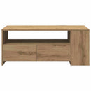 vidaXL Dohányzóasztal fiókkal Artisan tölgy 102 x 55 x 43,5 cm Faanyag