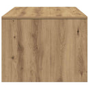 vidaXL Dohányzóasztal fiókkal Artisan tölgy 102 x 55 x 43,5 cm Faanyag