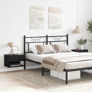 vidaXL Éjjeliszekrény 2 pcs Musta tammi 46 x 29,5 x 30 cm Faanyag